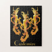 Golden Warrior Goddess Thunder_Cove Legpuzzel (Verticaal)