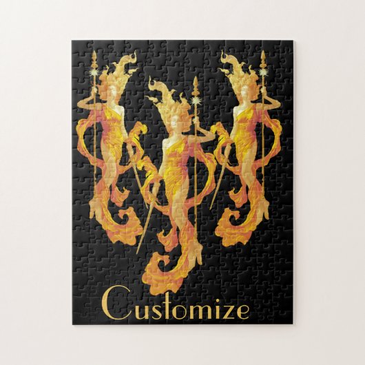 Golden Warrior Goddess Thunder_Cove Legpuzzel (Verticaal)