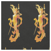 Golden Warrior Goddess Thunder_Cove Stof (Close Up)