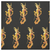 Golden Warrior Goddess Thunder_Cove Stof (Swatch)