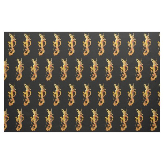 Golden Warrior Goddess Thunder_Cove Stof (Fat Quarter)