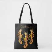 Golden Warrior Goddess Thunder_Cove Tote Bag (Voorkant)