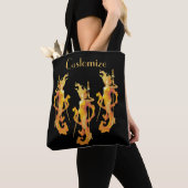 Golden Warrior Goddess Thunder_Cove Tote Bag (Dichtbij)