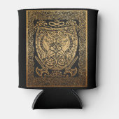 Golden Warrior Shield - Intrigerend Viking-geïnspi Blikjeskoeler (Voorkant)