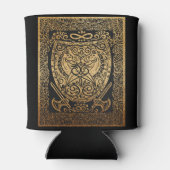 Golden Warrior Shield - Intrigerend Viking-geïnspi Blikjeskoeler (Achterkant)
