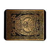 Golden Warrior Shield - Intrigerend Viking-geïnspi Magneet (Horizontaal)