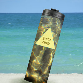 Golden Water Elixir Water Thermosbeker