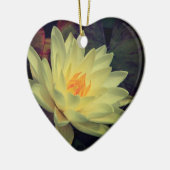 Golden Water Lily 2 Keramisch Ornament (Links)
