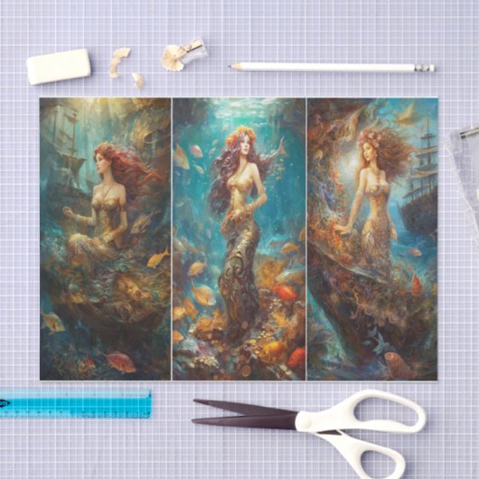 Golden Waters Tissuepapier (Craft)