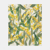 Golden Wattle (Acacia pycnantha) is de Australisch Fleece Deken (Voorkant)