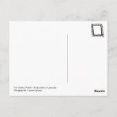 Golden Wattle Briefkaart (Achterkant)