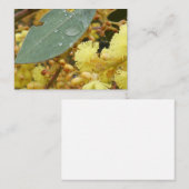 Golden Wattle Note Kaart Notitiekaartje (Voorkant / Achterkant)