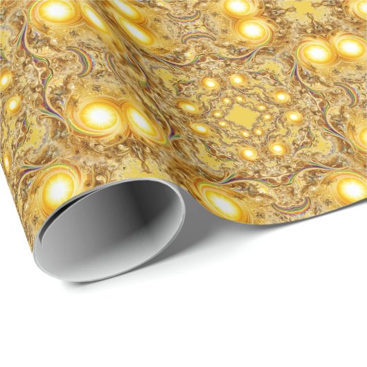 Golden Wave Cadeaupapier (Rol Hoek)