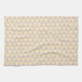 Golden Wave Chevron theedoek (Horizontaal)