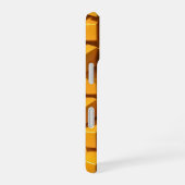 Golden Wave Gradient iPhone 16 Hoesje – Luxe Amber (Rechterkant)