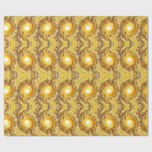 Golden Wave inpakpapier (Vlak)