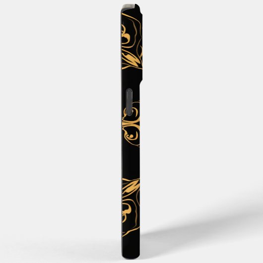 Golden Wave iPhone hoesje (Achterkant / Rechts)