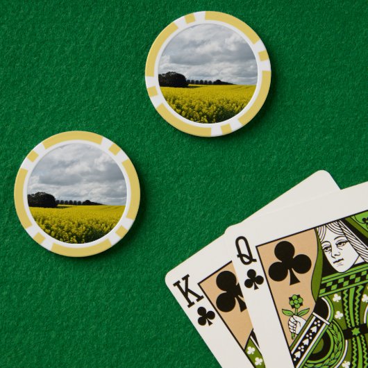 Golden Waves of Streatham Poker Chips (Pokertafel (Dubbel))