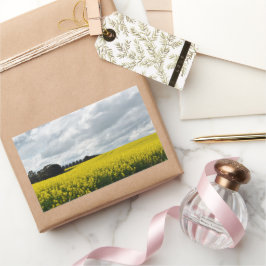 Golden Waves of Streatham Rechthoekige Sticker