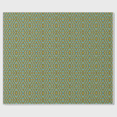 Golden Waves-omslagpapier Cadeaupapier (Vlak)