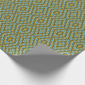 Golden Waves-omslagpapier Cadeaupapier (Hoek)