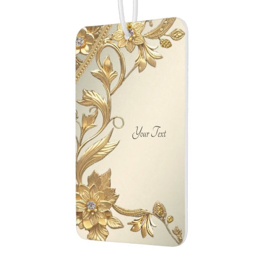 Golden Wavy verlaat Bloemen Luchtverfrisser (Links)