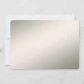 Golden Wavy verlaat Floral om de datum te redden Save The Date (Achterkant)