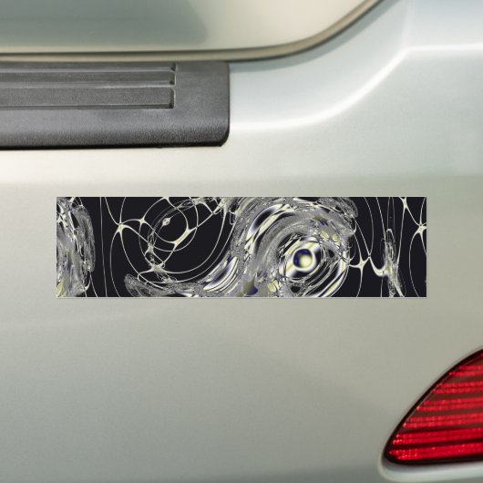 Golden Web Bumpersticker (Op auto)