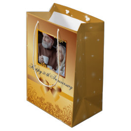 Golden Wedding 50e Jubileum Medium Cadeauzakje
