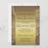 Golden Wedding Fireworks Kaart (Voorkant)