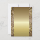 Golden Wedding Fireworks Save The Date (Achterkant)