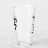 Golden Wedding Jubileum 50 jaar herdenking Glas (Rechts)