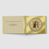 Golden Wedding Jubileum Klassieke Foto Lijst Gastenboek (Volledig)