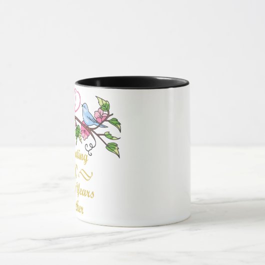 Golden Wedding Jubileum Mok (Midden)