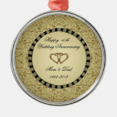 Golden Wedding Jubileum Ornament (Voorkant)