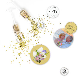 Golden Wedding Jubileum Party Confetti