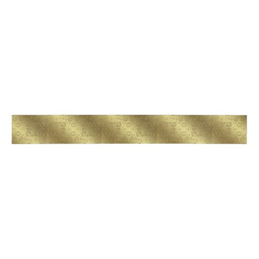 Golden Wedding Jubileum Ribbon Grosgrain Lint (Voorkant)