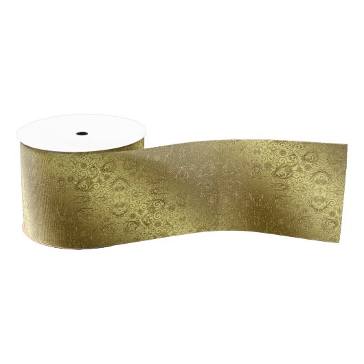 Golden Wedding Jubileum Ribbon Grosgrain Lint (Spoel)