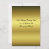 Golden Wedding Jubileum Uitnodiging (Achterkant)