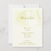 Golden Wedding Kaart (Achterkant)