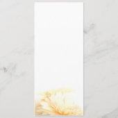 Golden Wedding Menu Kaart (Achterkant)