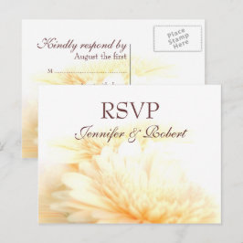 Golden Wedding RSVP-Briefkaart Uitnodiging Briefkaart