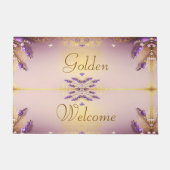 Golden Welcome Doormat Schmidt Stationery Deurmat (Voorkant)