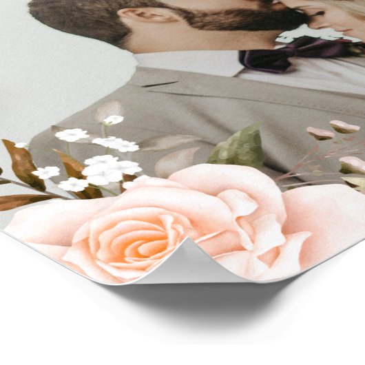 Golden Welcome Wedding Poster (Hoek)