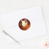 GOLDEN WERELDBOL RONDE STICKER (Envelop)