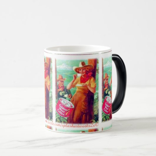  Golden West Coffee Magische Mok (Voorkant rechts)