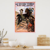 Golden West Cowboy Theater Poster (Keuken)