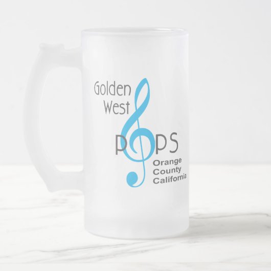 Golden West Pop Logo Mok (Links)