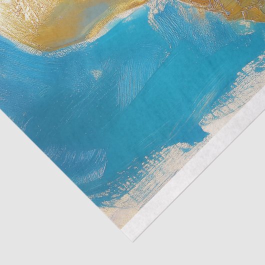 Golden Western Glam Decoupage Tissuepapier (Detail)