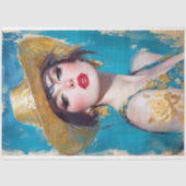 Golden Western Glam Decoupage Tissuepapier (Voorkant)